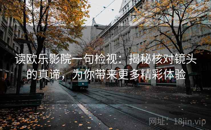 读欧乐影院一句检视：揭秘核对镜头的真谛，为你带来更多精彩体验